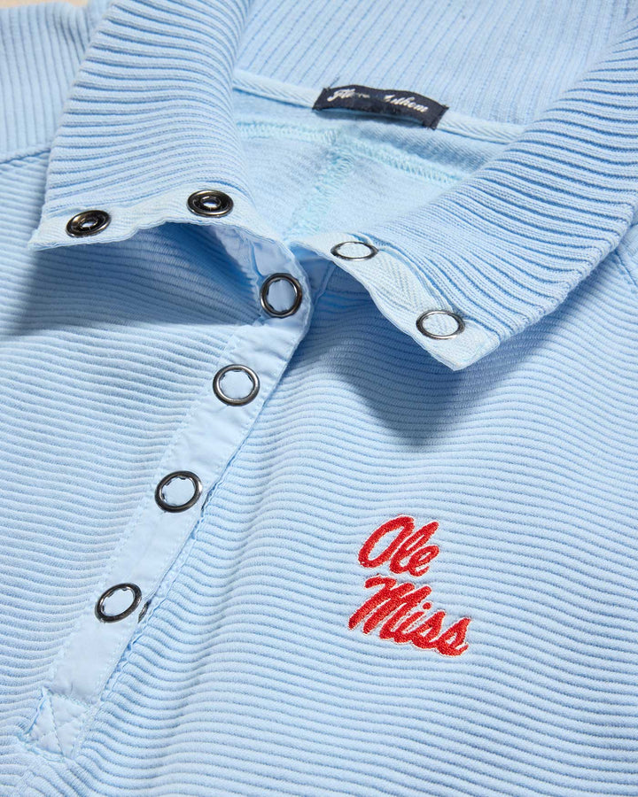 OLE MISS ADRIANA SNAP PULLOVER