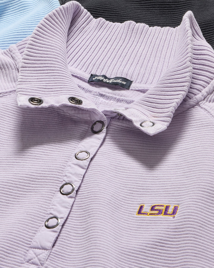 LSU ADRIANA SNAP PULLOVER