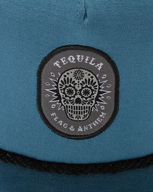SUGAR SKULL TEQUILA ROPE HAT