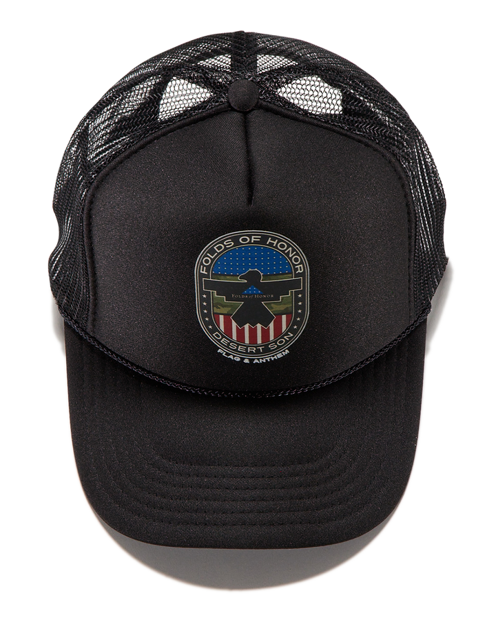 FOLDS OF HONOR FOAM TRUCKER HAT 2024