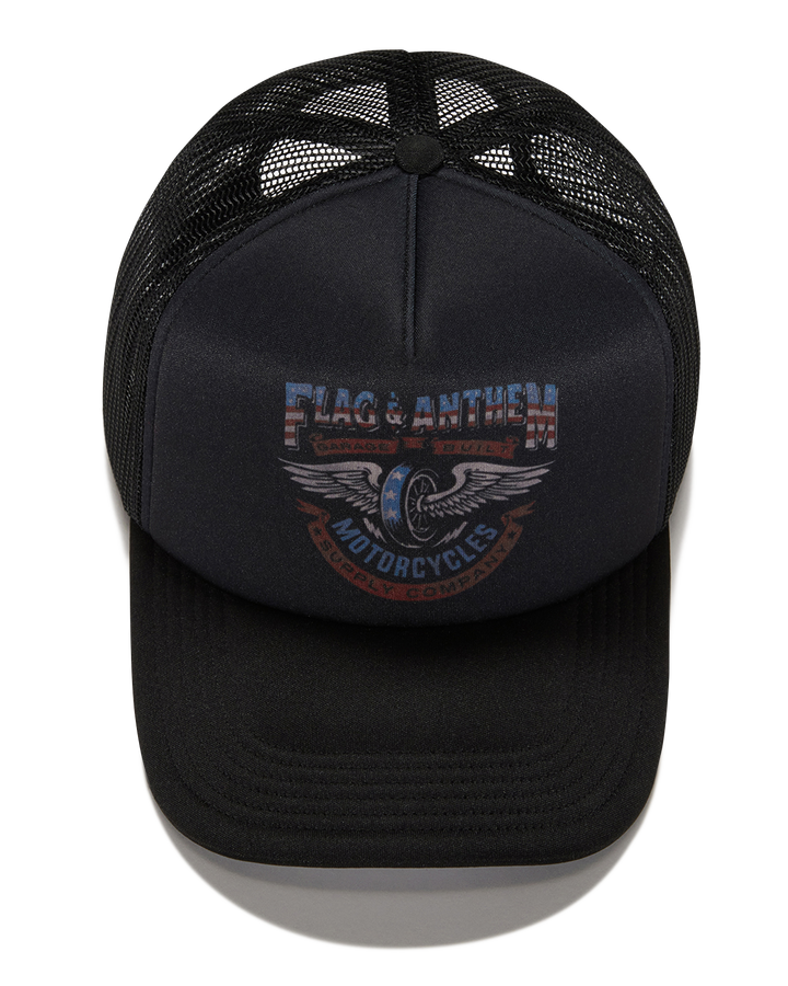 GARAGE MOTORCYCLE FOAM TRUCKER HAT