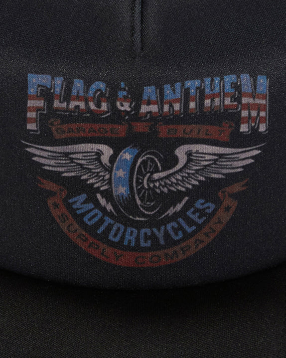 GARAGE MOTORCYCLE FOAM TRUCKER HAT