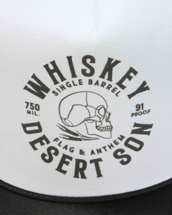 DESERT SON SKULL WHISKEY FOAM TRUCKER