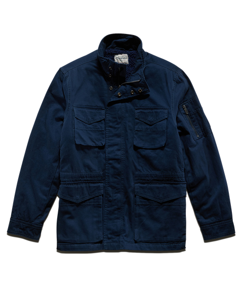 SPRINGHILL SHERPA LINED JACKET Flag Anthem