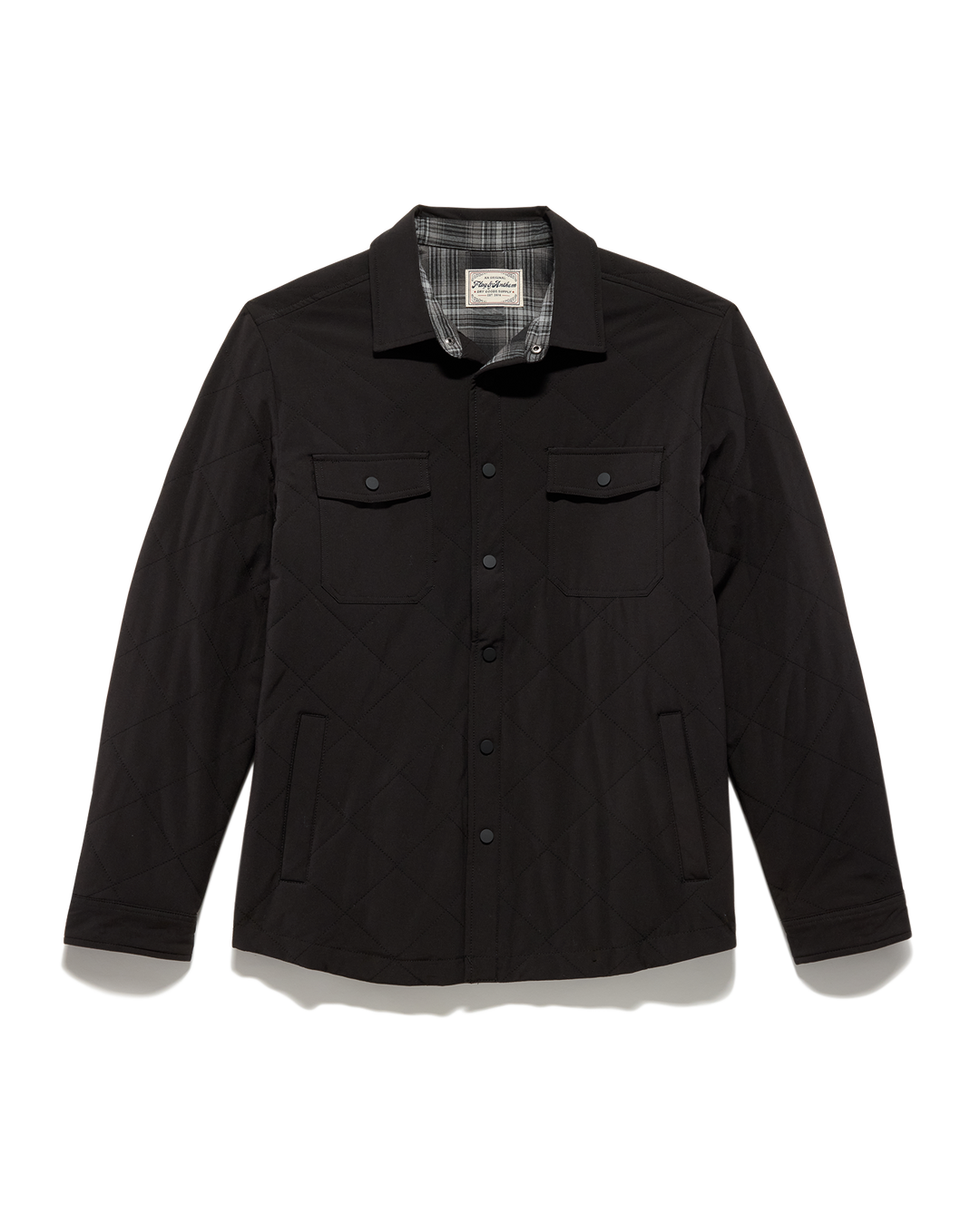 CHAPIN FLANNEL-LINED QUILTED JACKET