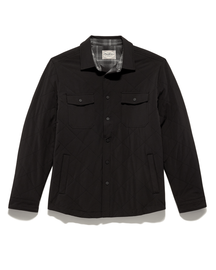 CHAPIN FLANNEL-LINED  QUILTED JACKET BIG & TALL