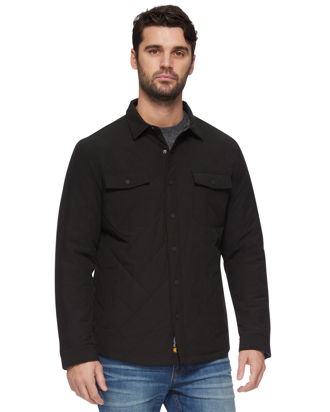 CHAPIN FLANNEL-LINED QUILTED JACKET