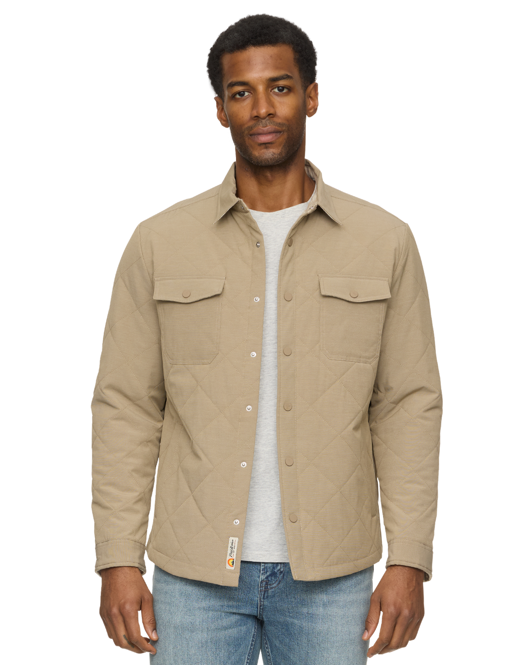 CHAPIN FLANNEL-LINED QUILTED JACKET