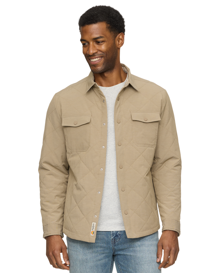 CHAPIN FLANNEL-LINED QUILTED JACKET