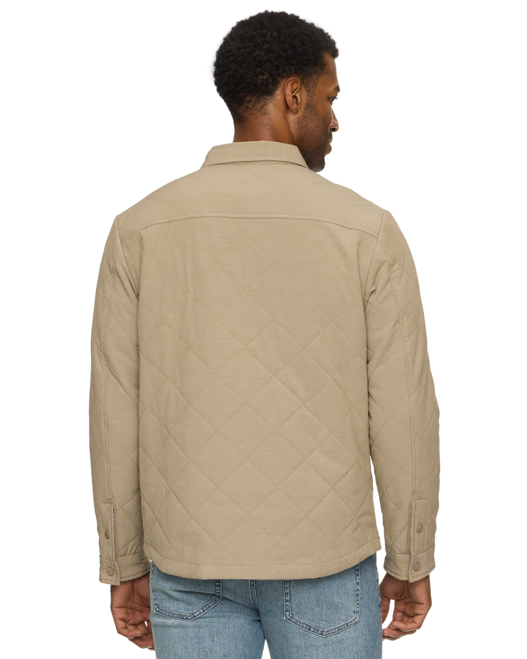 CHAPIN FLANNEL-LINED QUILTED JACKET