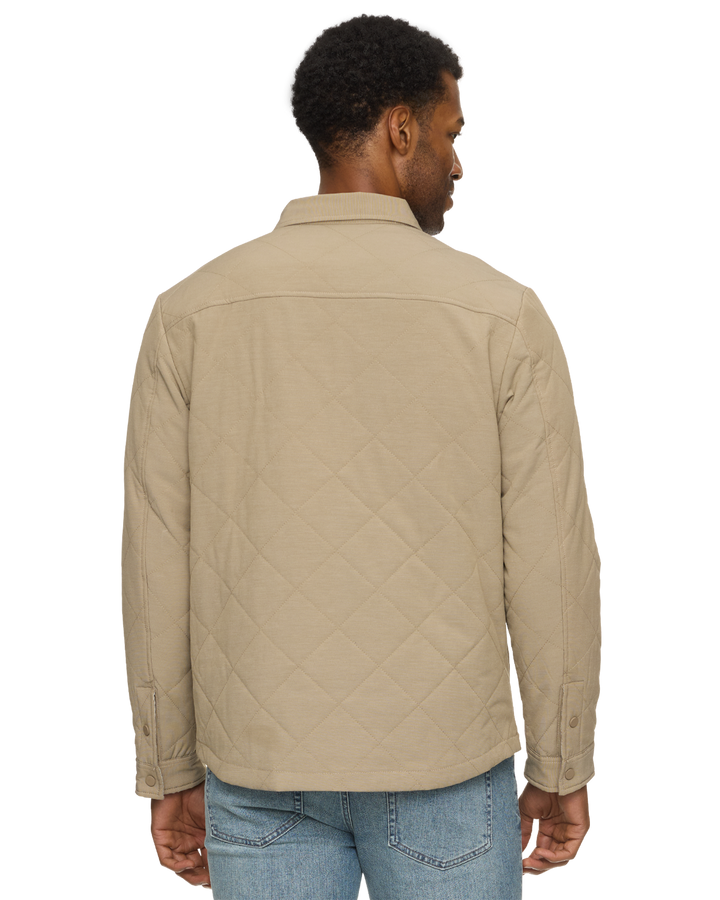 CHAPIN FLANNEL-LINED QUILTED JACKET
