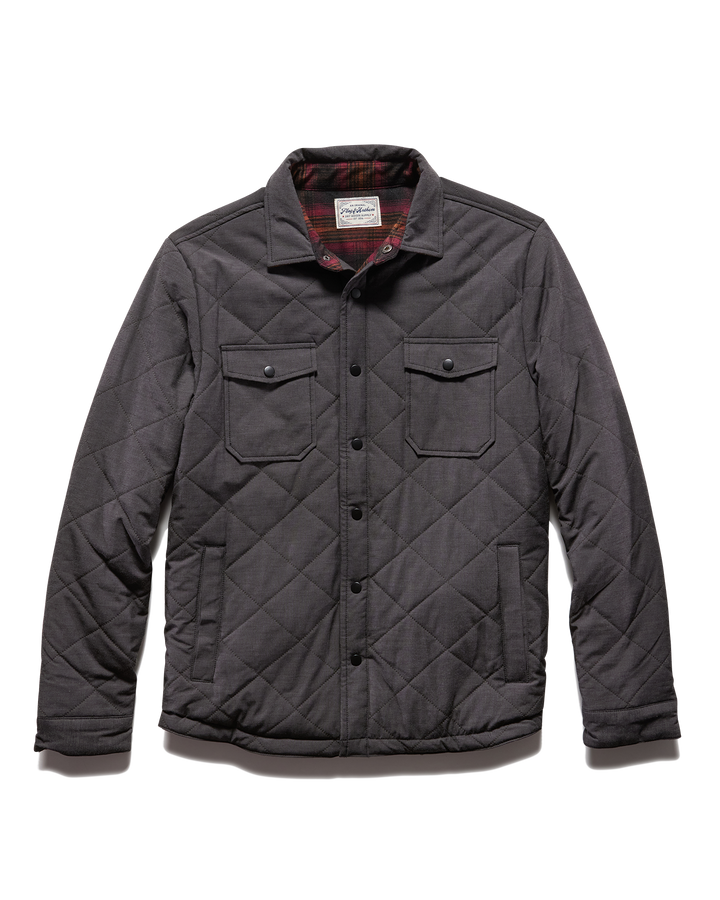 Levi's men's cotton diamond quilted shirt jacket deals