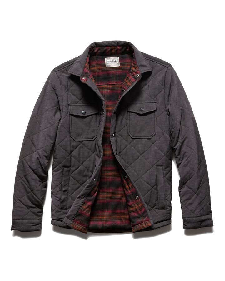 CHAPIN FLANNEL-LINED QUILTED JACKET BIG & TALL