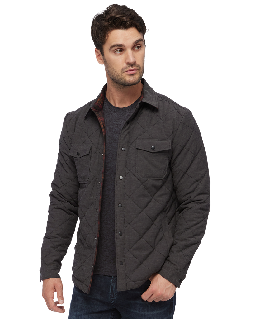 Men's parka Zotcity - CARBON 58 Long sleeve Black - E25