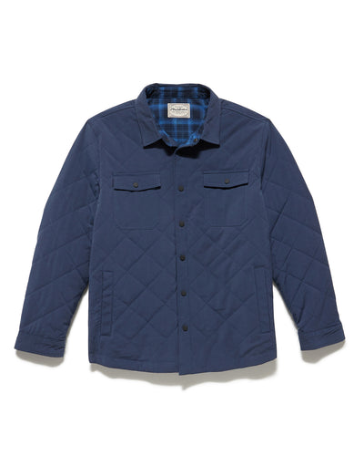 CHAPIN FLANNEL-LINED QUILTED JACKET