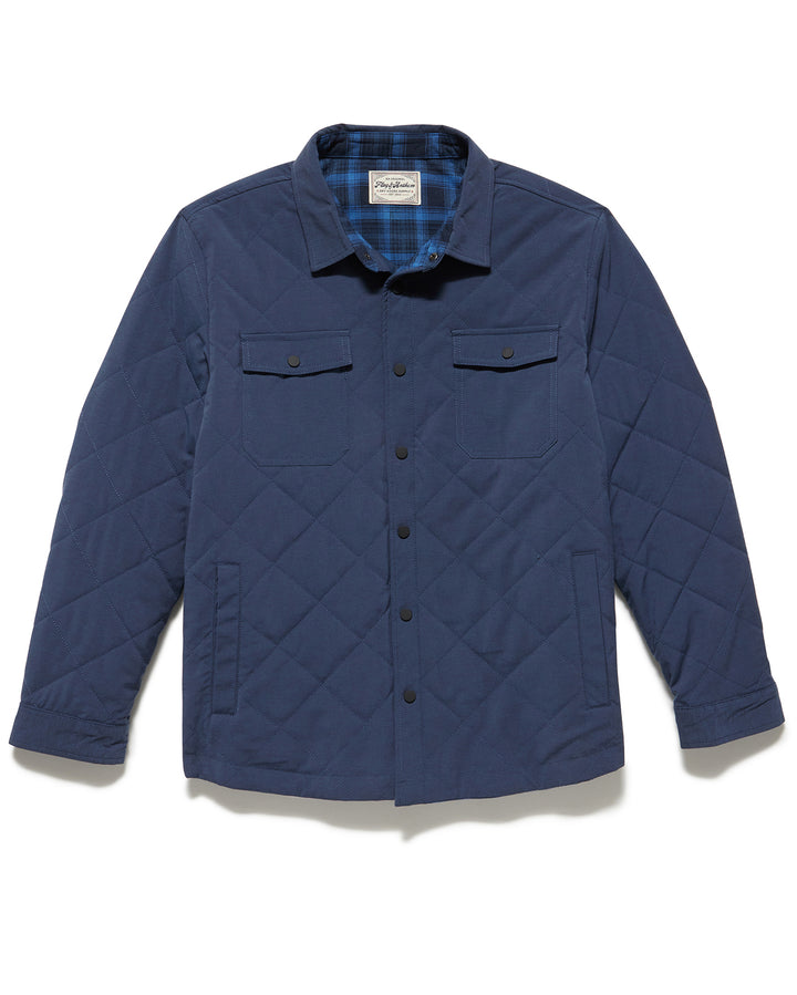 CHAPIN FLANNEL-LINED QUILTED JACKET BIG & TALL