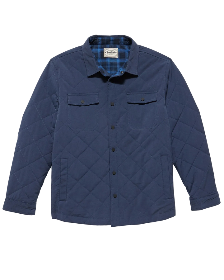 CHAPIN FLANNEL-LINED QUILTED JACKET BIG & TALL