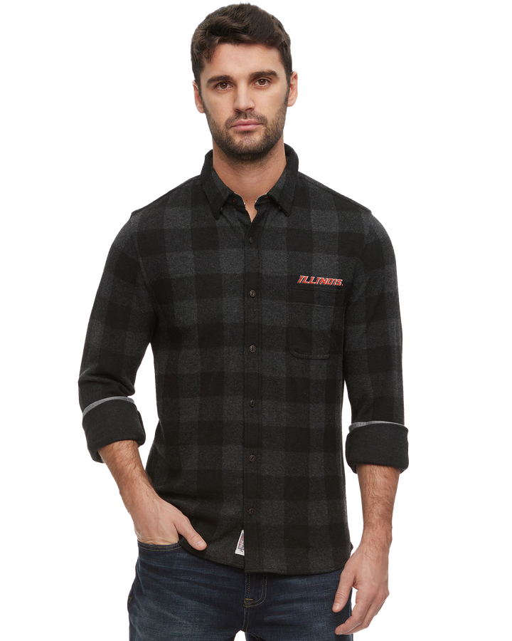 ILLINOIS HERO STRETCH FLANNEL SHIRT