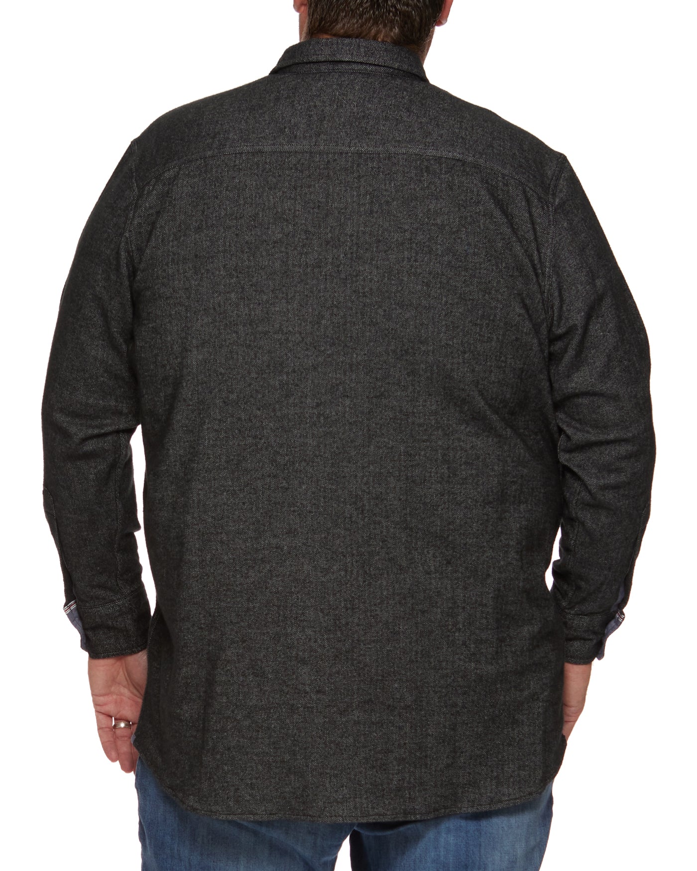 BURNSVILLE STRETCH FLANNEL SHIRT BIG & TALL