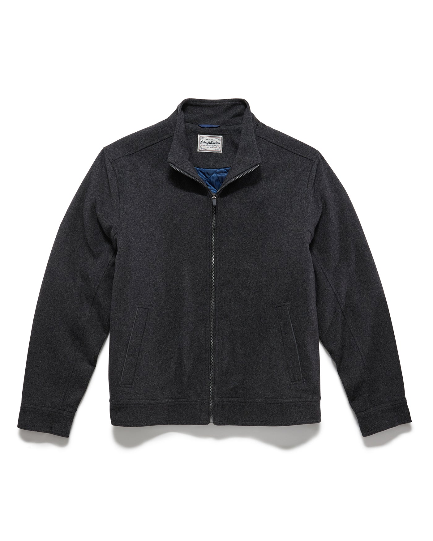 GRANVILLE WOOL BLEND BOMBER JACKET – Flag & Anthem