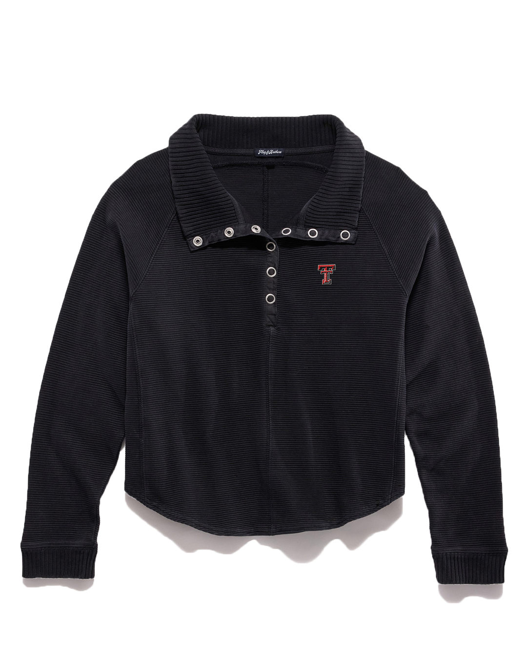 TEXAS TECH ADRIANA SNAP PULLOVER