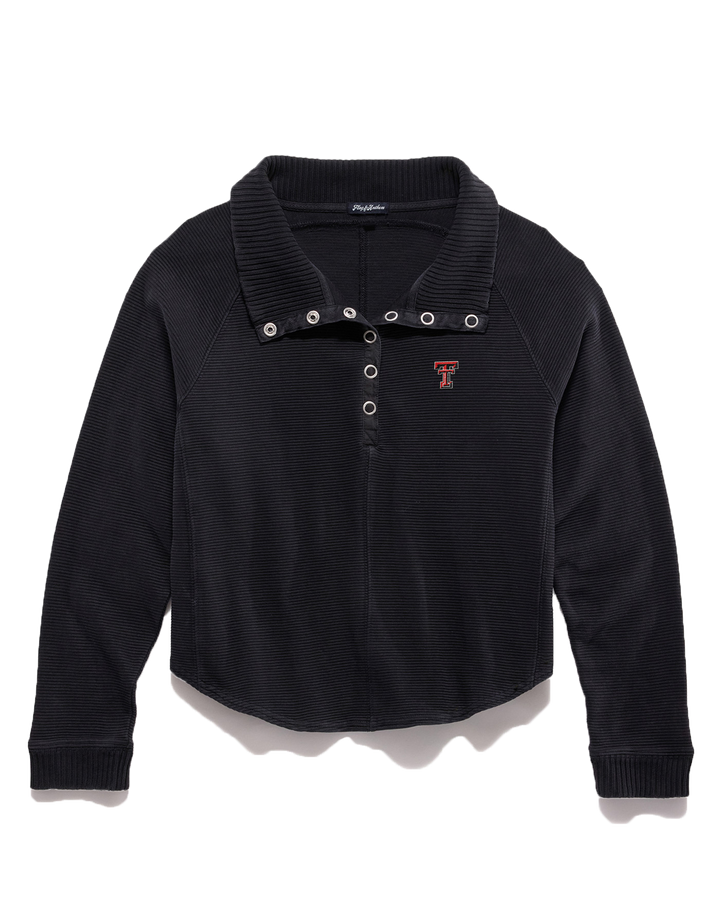 TEXAS TECH ADRIANA SNAP PULLOVER