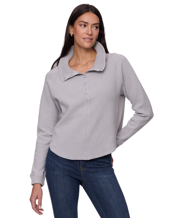 ADRIANA SNAP FRONT PULLOVER