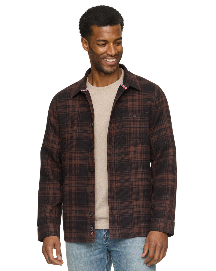 BLAKELEY WAFFLE SHIRT JACKET