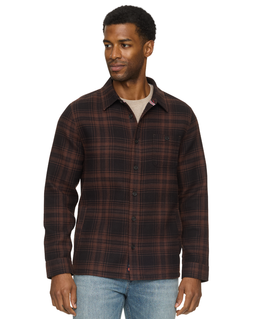 BLAKELEY WAFFLE SHIRT JACKET