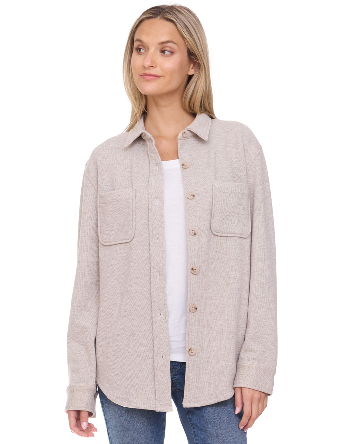 SUPER SOFT PLUSH SHACKET