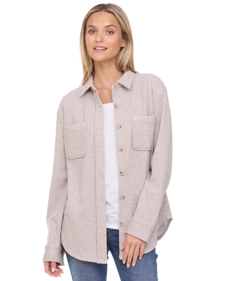 SUPER SOFT PLUSH SHACKET