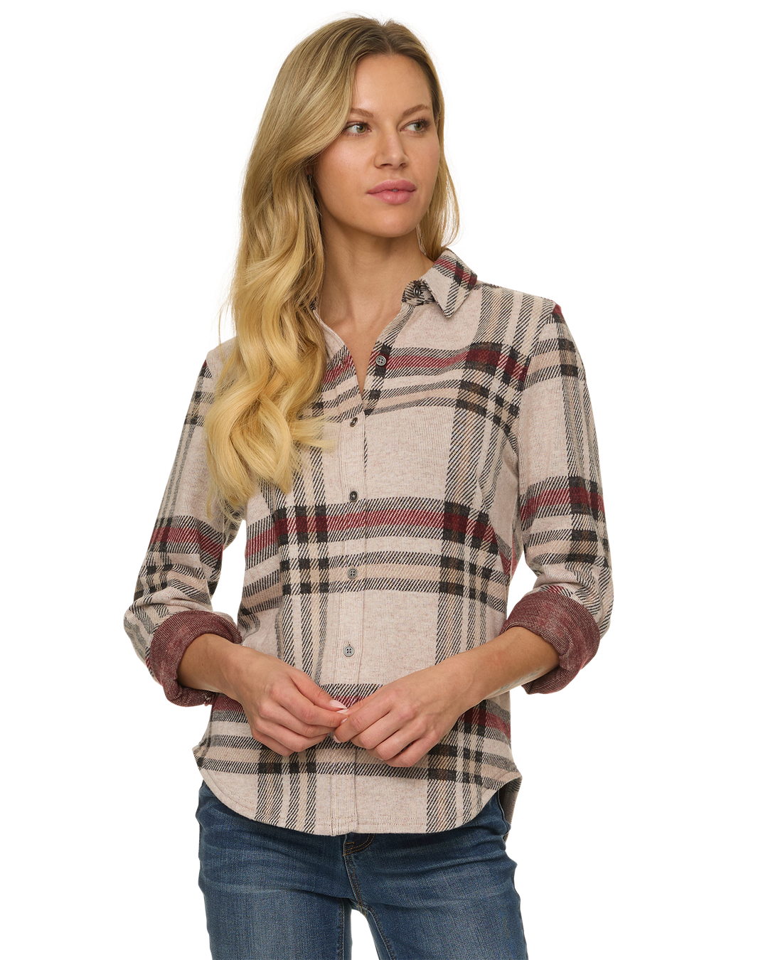 WOMEN'S HERO STRETCH FLANNEL SHIRT