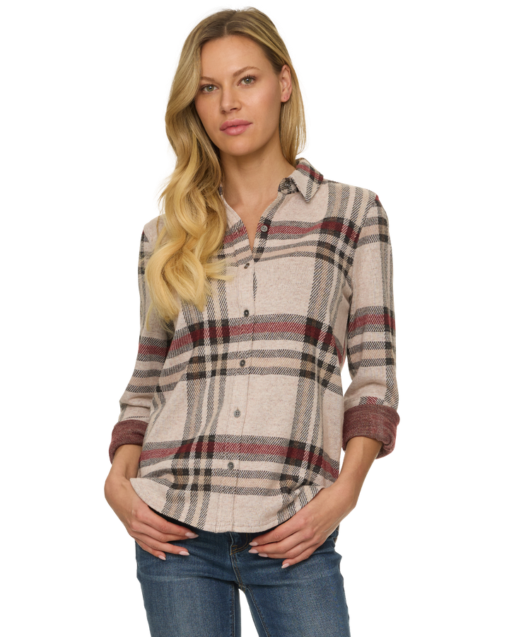 WOMEN'S HERO STRETCH FLANNEL SHIRT