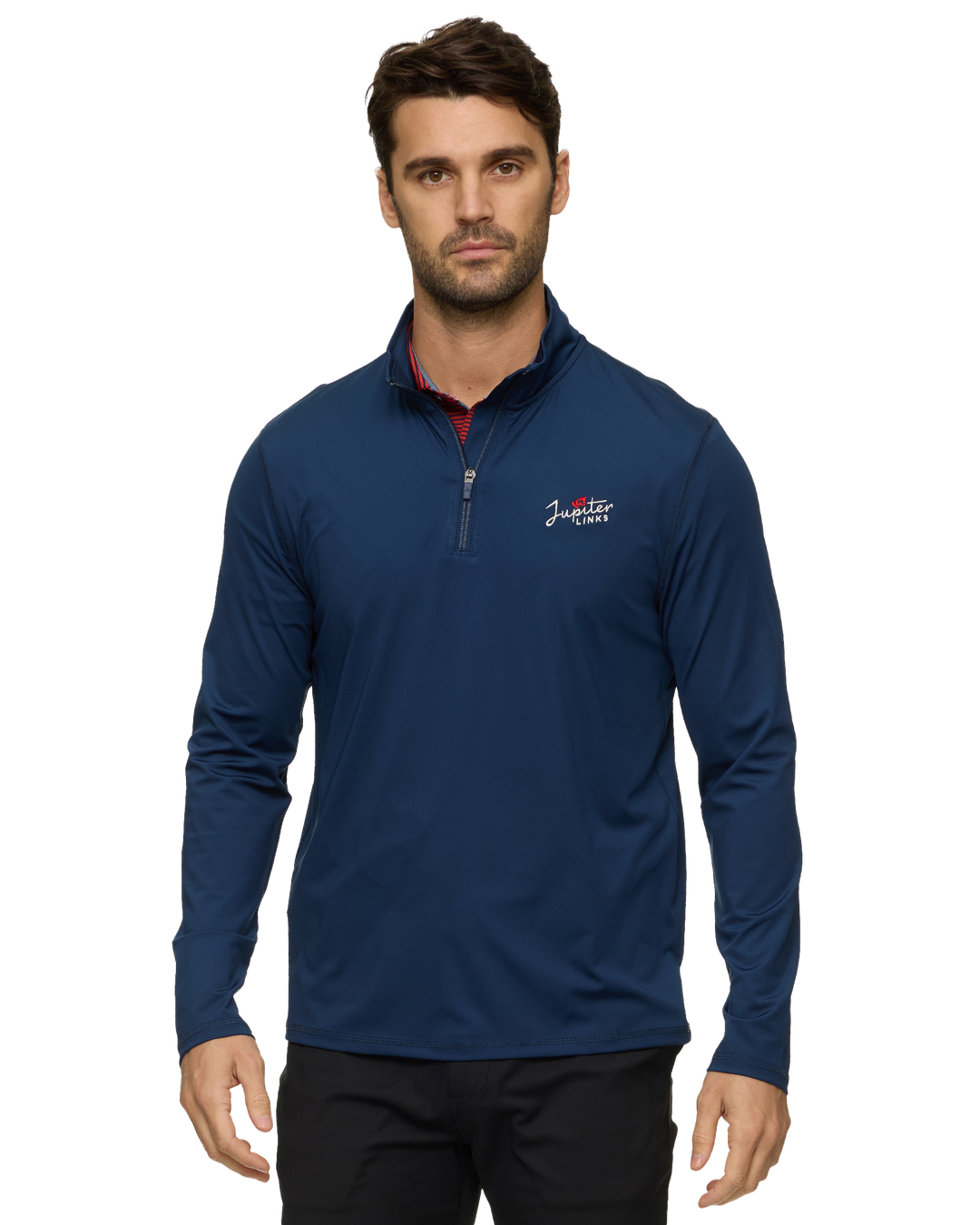 TGL JUPITER LINKS GOLF CLUB MADEFLEX JOURNEY STRETCH 1/4-ZIP
