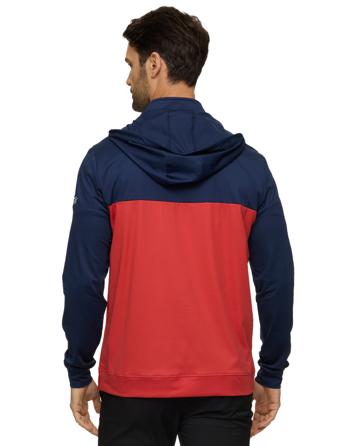 TGL JUPITER LINKS GOLF CLUB MADEFLEX JOURNEY STRETCH 1/4-ZIP HOODIE