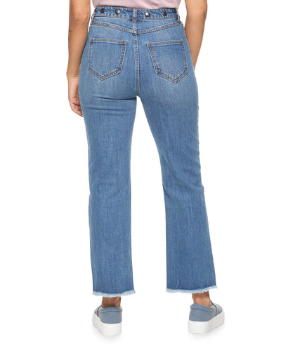 CECILIA HIGH RISE STRAIGHT JEAN