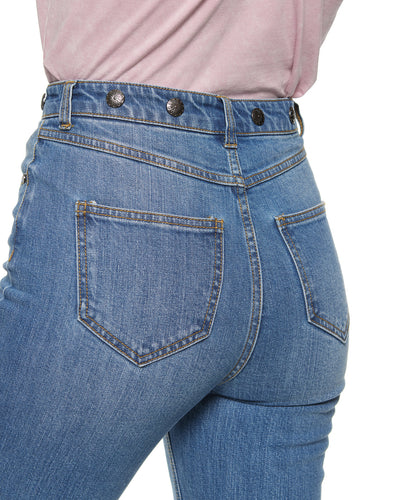 CECILIA HIGH RISE STRAIGHT JEAN