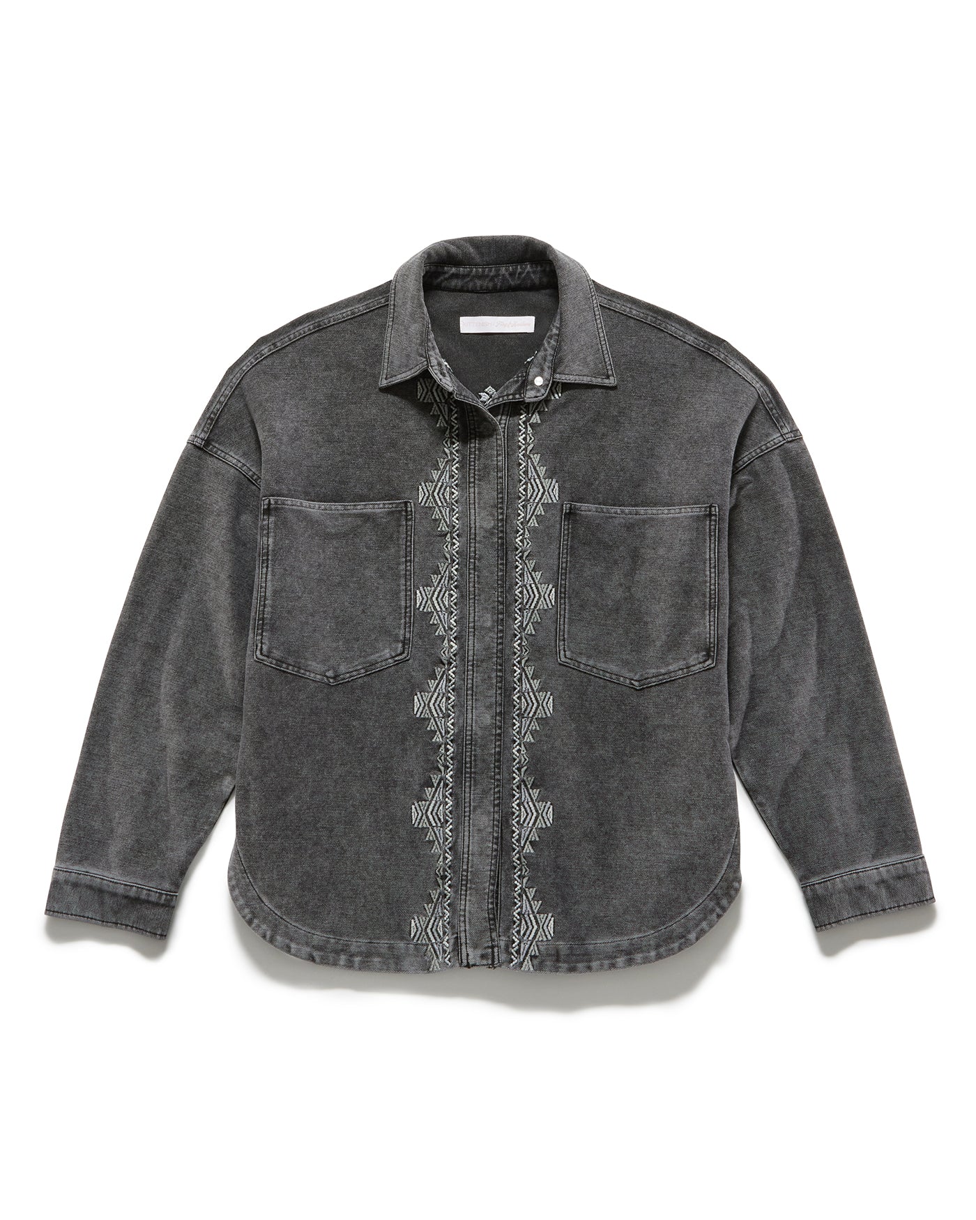 CASSIDY KNIT SHIRT JACKET
