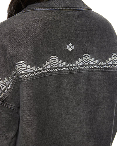 CASSIDY KNIT SHIRT JACKET