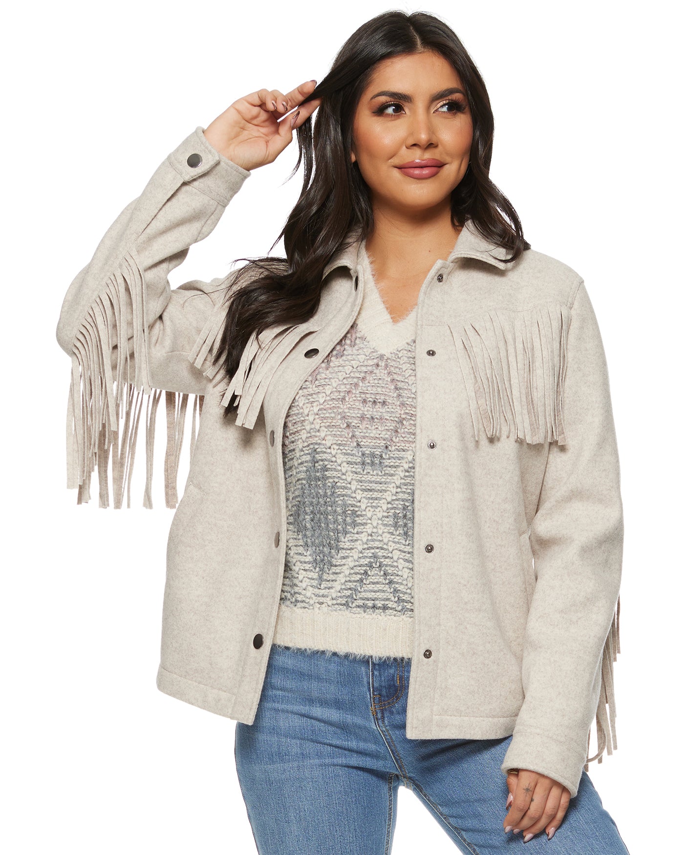 ARLEY FRINGE JACKET