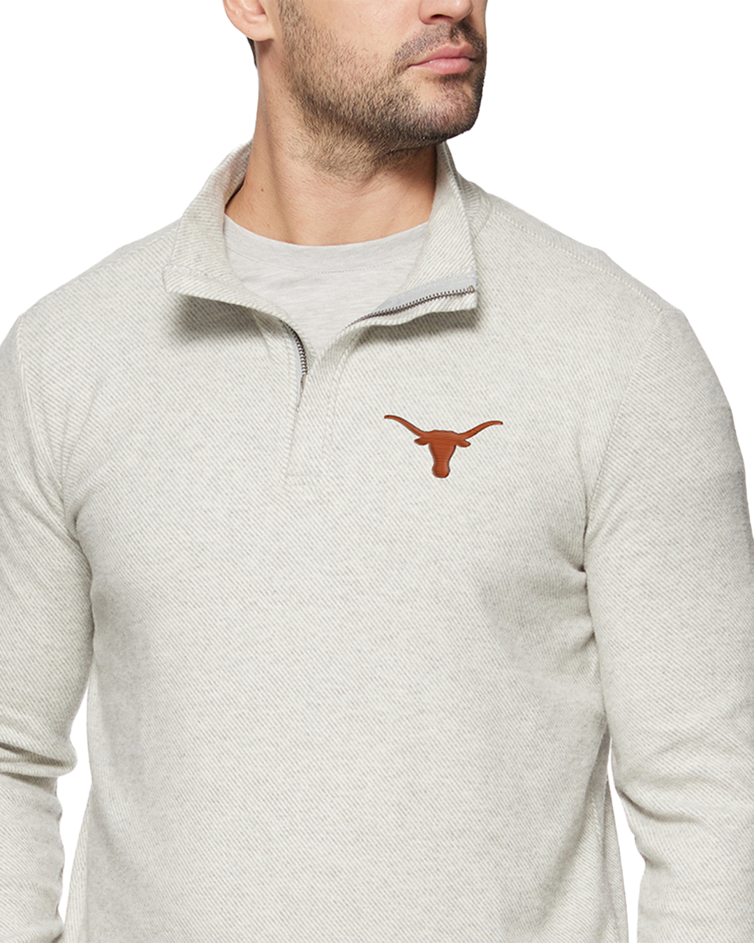 TEXAS HERO STRETCH KNIT 1/4-ZIP
