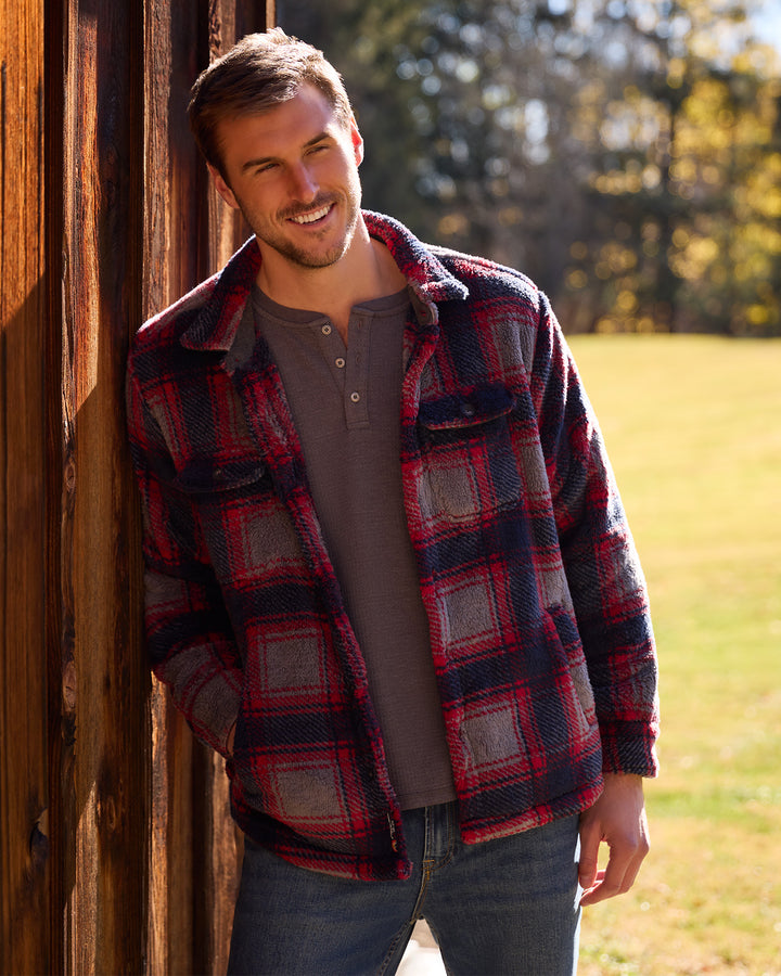 CHATSWORTH SOFT WAFFLE HENLEY