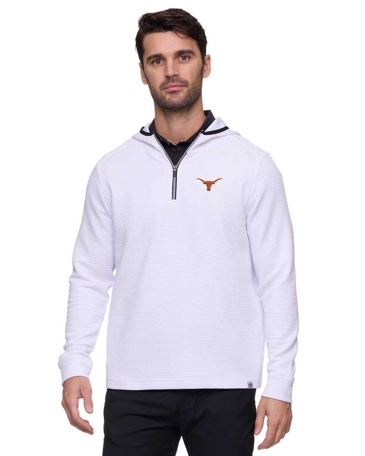 TEXAS LEGACY PERFORMANCE WAFFLE 1/4-ZIP HOODIE
