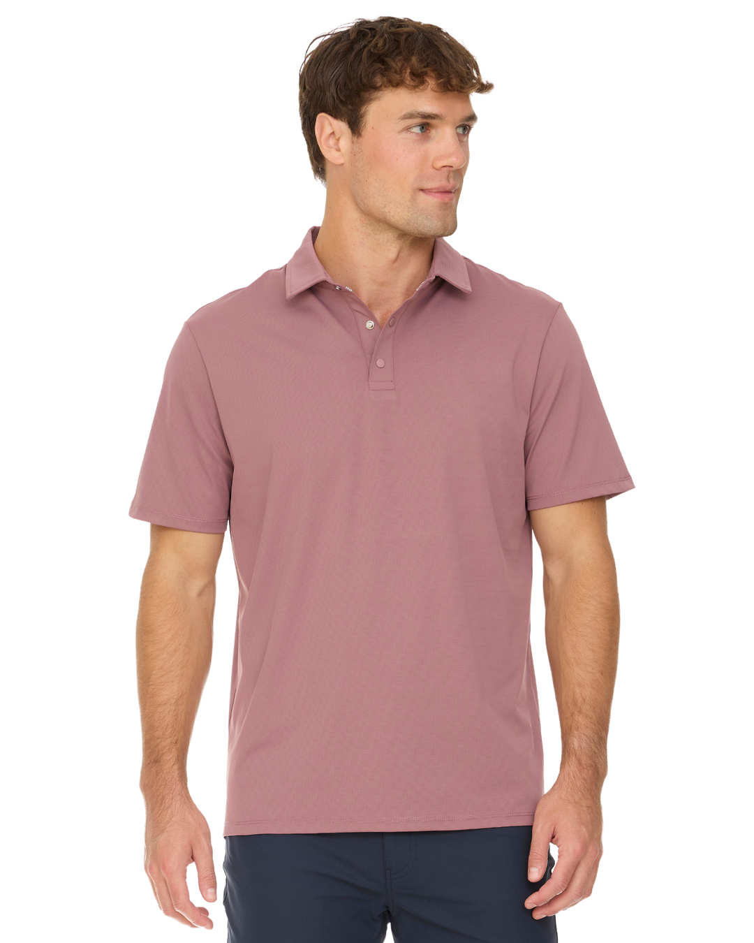 LINKS TEXTURED PERFORMANCE POLO