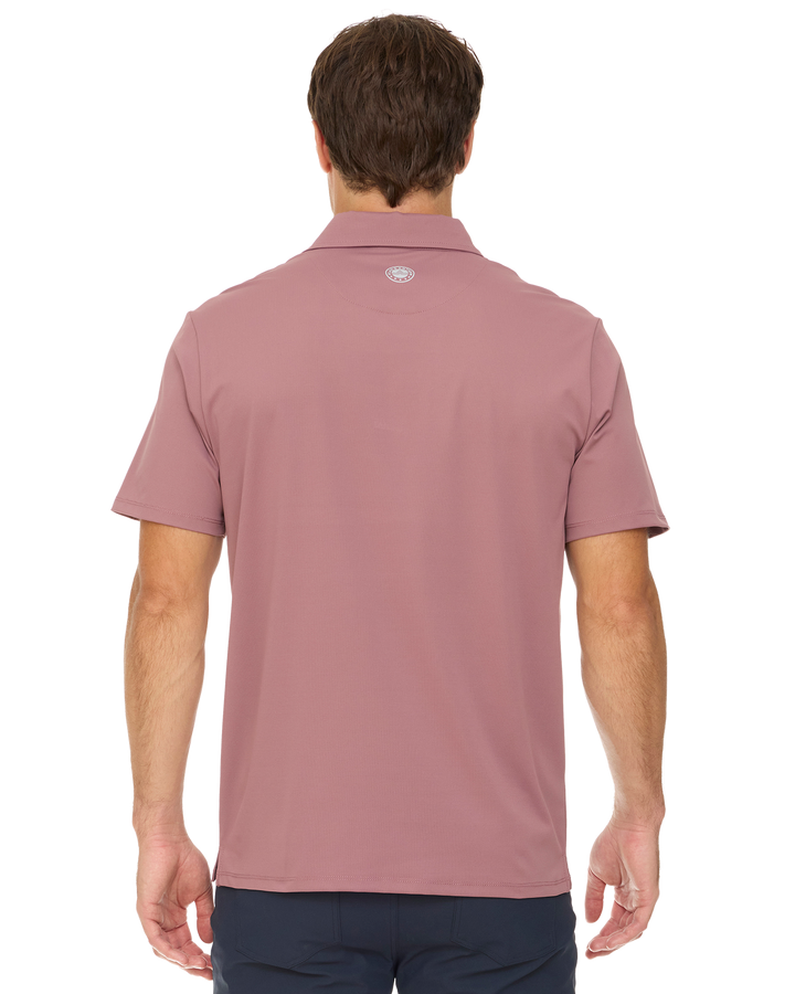 LINKS TEXTURED PERFORMANCE POLO