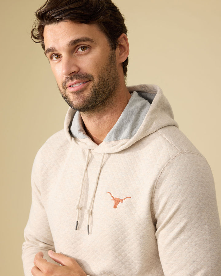 TEXAS BRADNER SUPER-SOFT QUILTED HOODIE