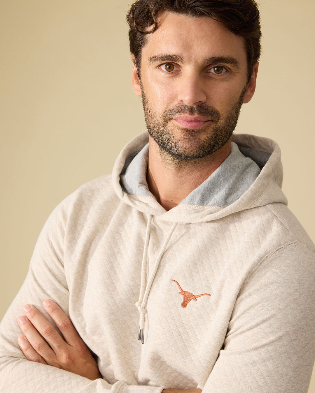TEXAS BRADNER SUPER-SOFT QUILTED HOODIE
