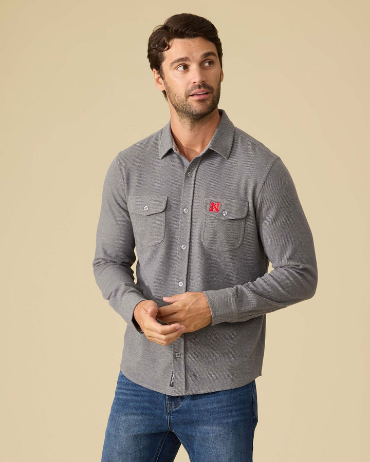 NEBRASKA HERO STRETCH FLANNEL SHIRT