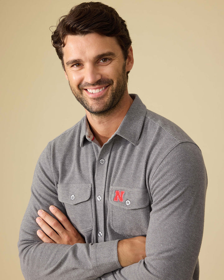 NEBRASKA HERO STRETCH FLANNEL SHIRT