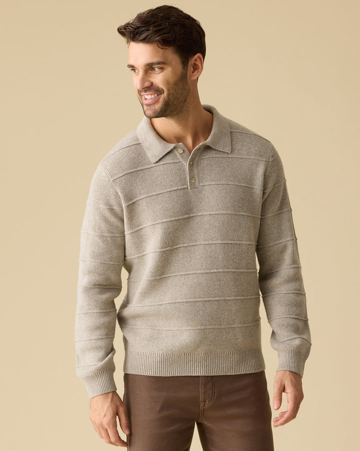 HAYNEVILLE SWEATER POLO